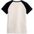 Harley-Davidson Women'S United Raglan V-Neck Tee, Colorblock-Design-Cloud Dancer Heather | 96232-23VW