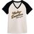 Harley-Davidson Women'S United Raglan V-Neck Tee, Colorblock-Design-Cloud Dancer Heather | 96232-23VW