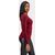 Harley-Davidson Jacquard Sleeve Sweater For Women, Cabernet | 96221-22VW