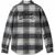 Harley-Davidson Shirt Jacket-Knit, Yarn Dyed Plaid-Black Beauty | 96265-24VW