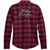 Harley-Davidson Women'S Retro Buffalo Plaid Shirt, Yarn Dyed Plaid-Tibetan Red | 96279-23VW