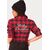 Harley-Davidson Women'S Retro Buffalo Plaid Shirt, Yarn Dyed Plaid-Tibetan Red | 96279-23VW