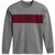 Harley-Davidson Tee-Knit, Colorblock-Design-Heather Grey | 96317-23VM