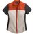 Harley-Davidson Horizon Logo Colorblock Zip Front Shirt For Women, Colorblock-Design | 96395-21VW