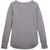 Harley-Davidson Women'S Stencil Long Sleeve Knit Top, Granite Grey | 96447-22VW