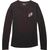 Harley-Davidson Women'S Fireside Roses Thermal Henley, Black Beauty | 96452-23VW