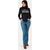 Harley-Davidson Women'S Milwaukee Rib Turtleneck, Black Beauty | 96466-23VW