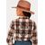 Harley-Davidson Shirt-Woven, Yarn Dyed Plaid-Ash Rose | 96477-23VW