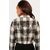 Harley-Davidson Women'S Retro Winged Flannel Shirt, Yarn Dyed Plaid-Black Beauty | 96478-23VW