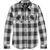 Harley-Davidson Women'S Retro Winged Flannel Shirt, Yarn Dyed Plaid-Black Beauty | 96478-23VW