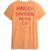 Harley-Davidson Women'S Double Logo Graphic Tee, Mock Orange | 96501-21VW