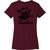 Harley-Davidson Women'S Forever Roses Back Print Tee, Merlot | 96641-22VW