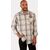 Harley-Davidson Shirt-Woven, Off White Plaid | 96643-23VM