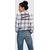 Harley-Davidson Shirt-Woven, Yarn Dyed Plaid-Bright White | 96665-22VW