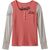 Harley-Davidson Henley-Knit, Colorblock-Design-Light Mahogany | 96681-23VW