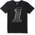 Harley-Davidson Tee-Knit,Dark Custom, Black | 96682-22MM