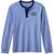 Harley-Davidson Henley-Knit, Colonial Blue | 96845-23VM
