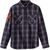 Harley-Davidson Men'S Motorbreath Long Sleeve Shirt, Black Plaid | 96874-23VM