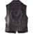Harley-Davidson Women'S Classic Eagle Studded Leather Vest, Black | 97047-23VW