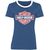 Harley-Davidson Federal Blue Essential Bar & Shield Ringer Tee, Federal Blue | 96620-22VW