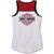 Harley-Davidson Tank-Knit, Colorblock-Design-Bright White | 97507-23VW