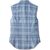 Harley-Davidson Women'S Faith Sleeveless Plaid Shirt, Yarn Dyed Plaid-Skyway | 97523-23VW