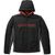 Harley-Davidson Men'S Bar & Shield Hooded Softshell Jacket, Black Beauty 2 | 98403-22VM