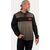 Harley-Davidson Henley-Knit, Colorblock-Design-Light Grey | 99002-23VM