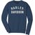 Harley-Davidson Staple Sweatshirt For Men, Ensign Blue | 99048-22VM