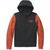 Harley-Davidson Deflector Hooded Riding Fleece For Women, Black/Vintage Orange | 97120-22VW