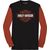 Harley-Davidson Men'S B&S Colorblock Longsleeve, Black Beauty with Asphalt | 99067-22VM