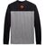 Harley-Davidson Performance Micro Mesh Long Sleeve Colorblock Tee For Men, Gray | 99086-20VM