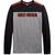 Harley-Davidson Performance Micro Mesh Long Sleeve Colorblock Tee For Men, Gray | 99086-20VM