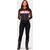 Harley-Davidson Women'S Rally Stripe Zip Front Hoodie, Colorblock-Design-Black Beauty | 99094-22VW
