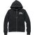 Harley-Davidson Women'S Special Bar & Shield Zip Front Hoodie, Black Beauty 2 | 99098-22VW