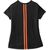 Harley-Davidson Women'S Accelerate Stripe Knit Top, Colorblock-Design-Black Beauty | 99101-22VW