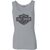 Harley-Davidson Women'S Ultra Classic Bar & Shield Ribbed Tank, Light Grey Heather | 99107-22VW
