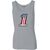 Harley-Davidson Women'S Ultra Classic #1 Race Ribbed Tank, Light Grey Heather | 99110-22VW