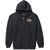 Harley-Davidson Men'S Bar & Shield Zip Front Hoodie, Black | 99122-22VM