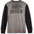 Harley-Davidson Henley-Knit, Colorblock-Design-Harley Black | 99175-24VM