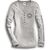 Harley-Davidson Skull Snap Front Long Sleeve Henley, Heather Grey | 99143-14VW
