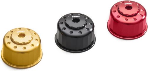 CNC Racing / シーエヌシーレーシング Tank Cap Expansion Tank Radiator Ducati, ブラック | TA150B