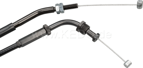 Kedo Throttle Cable A (opener) + 12cm (for conversions to Higher / Larger Handlebar) | 30310