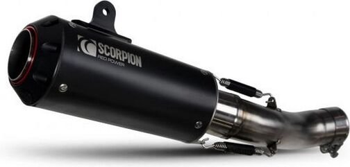 Scorpion / スコーピオンマフラー Red Power Slip-on Black Ceramic Coated Sleeve | PTR88SEBCER