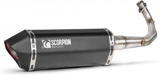 Scorpion Mufflers Serket Parallel Full System Ceramic Black Coated Sleeve | RLA50BCER