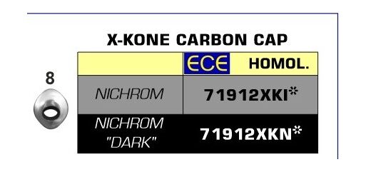 Arrow / アロー Street X-Kone Dark Silencer、Endcap Carbon、ECEホモログ化、DBキラーが含まれています | 71912XKN