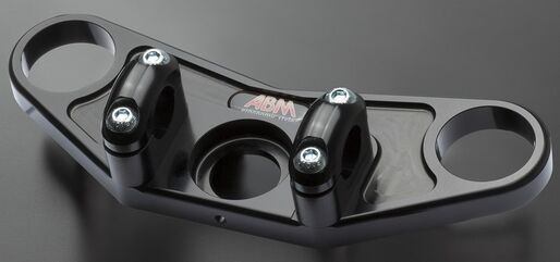 ABM / エービーエム Bolt on top yoke superbike complete, カラー: シルバー | 100395-F11