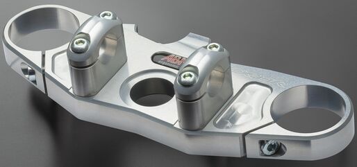 ABM / エービーエム Triple clamp superbike complete, カラー: シルバー | 100470-F11