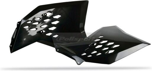 POLISPORT RADIATOR COVERS BLACK | 8428200001