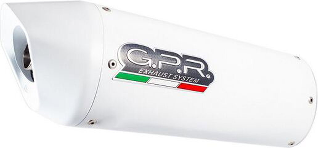 GPR / ジーピーアール Original For Mv Agusta F3 675 2012/16 E3 Homologated スリッポンエキゾースト Catalized Albus Ceramic | MV.5.CAT.ALB
